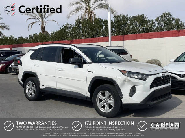 2020 Toyota RAV4 Hybrid LE AWD photo