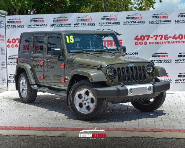 2015 Jeep Wrangler Unlimited Sahara 4WD photo