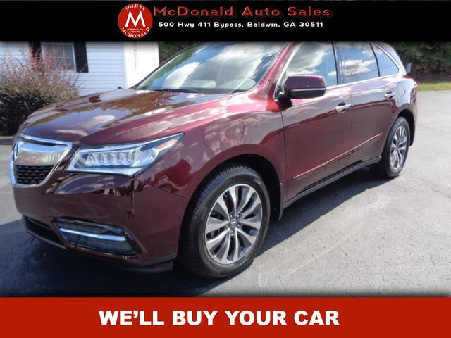 2015 Acura MDX Tech Pkg FWD photo