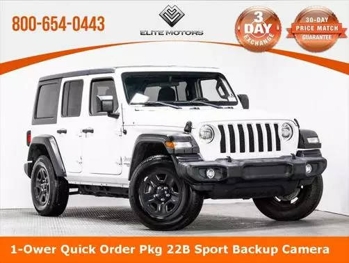 2021 Jeep Wrangler Unlimited Unlimited Sport 4WD photo