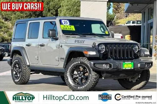 2020 Jeep Wrangler Unlimited Willys 4WD photo