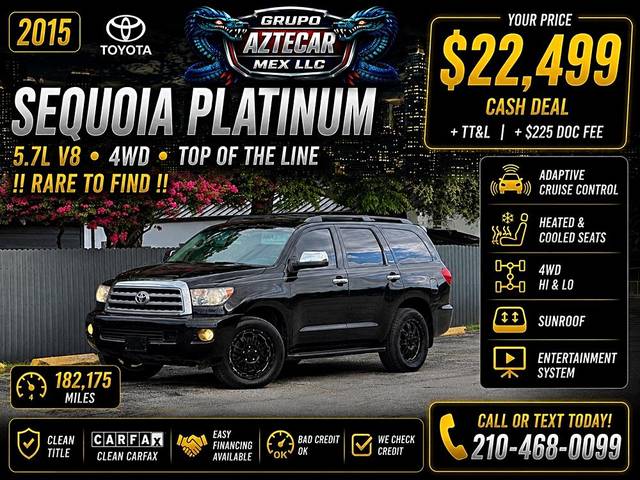 2015 Toyota Sequoia Platinum 4WD photo