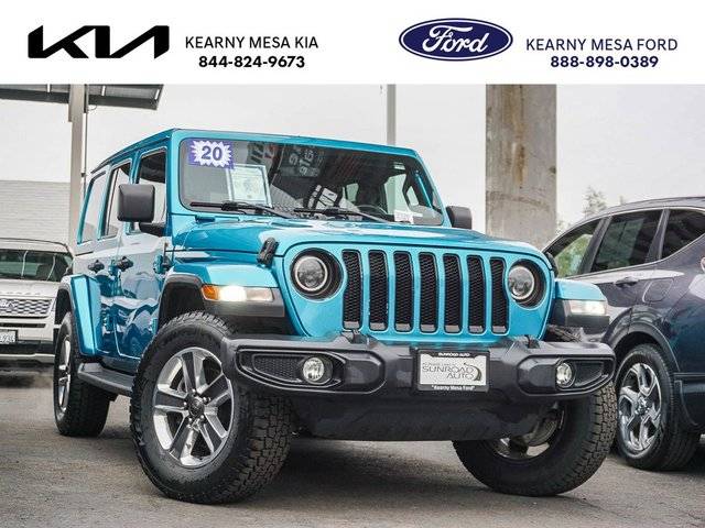 2020 Jeep Wrangler Unlimited Sahara 4WD photo