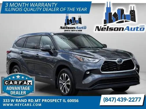 2020 Toyota Highlander Hybrid XLE AWD photo