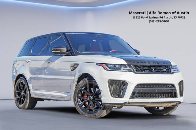 2020 Land Rover Range Rover Sport SVR AWD photo