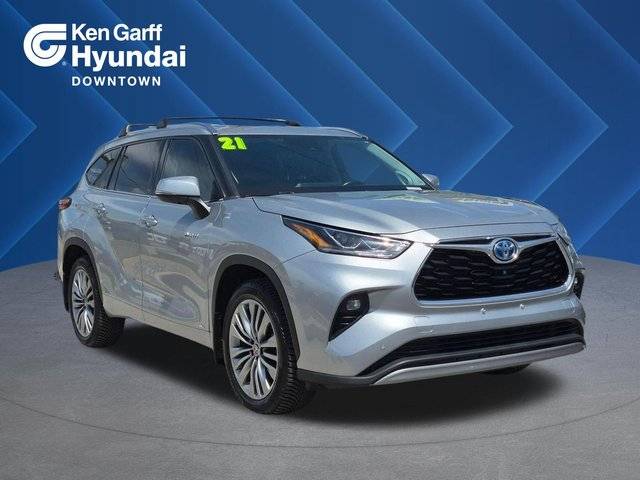 2021 Toyota Highlander Hybrid Platinum AWD photo