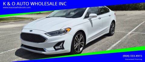 2020 Ford Fusion Titanium AWD photo