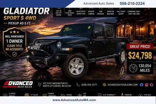 2021 Jeep Gladiator Sport S 4WD photo