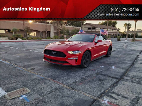 2019 Ford Mustang EcoBoost RWD photo