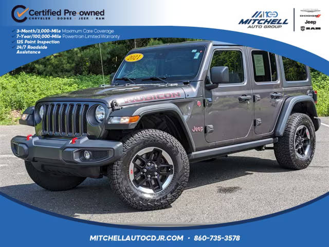 2021 Jeep Wrangler Unlimited Unlimited Rubicon 4WD photo