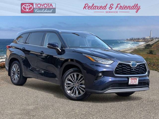 2021 Toyota Highlander Hybrid Platinum AWD photo