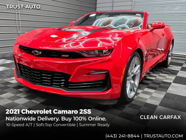 2021 Chevrolet Camaro 2SS RWD photo