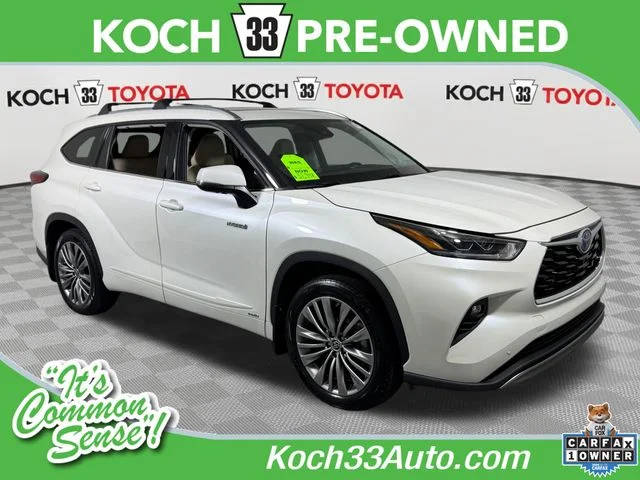 2021 Toyota Highlander Hybrid Platinum AWD photo
