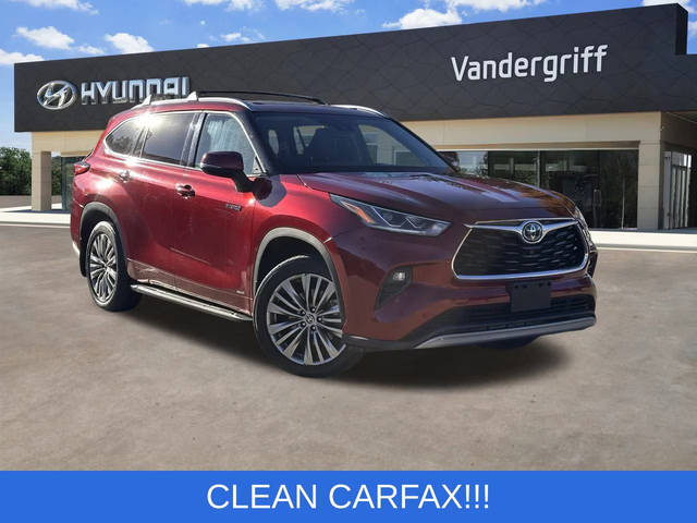 2021 Toyota Highlander Hybrid Platinum AWD photo