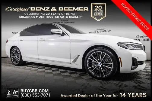2021 BMW 5 Series 530e RWD photo