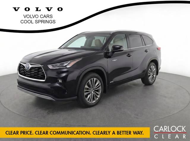 2021 Toyota Highlander Hybrid Platinum AWD photo