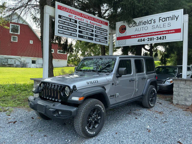 2021 Jeep Wrangler Unlimited Unlimited Willys 4WD photo