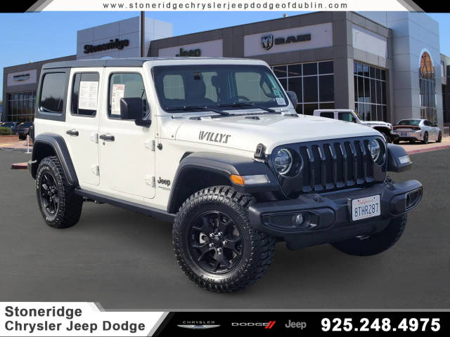 2021 Jeep Wrangler Unlimited Unlimited Willys 4WD photo