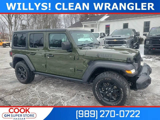 2021 Jeep Wrangler Unlimited Unlimited Willys 4WD photo