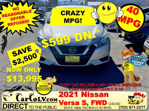 2021 Nissan Versa S FWD photo