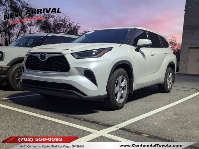 2021 Toyota Highlander L AWD photo
