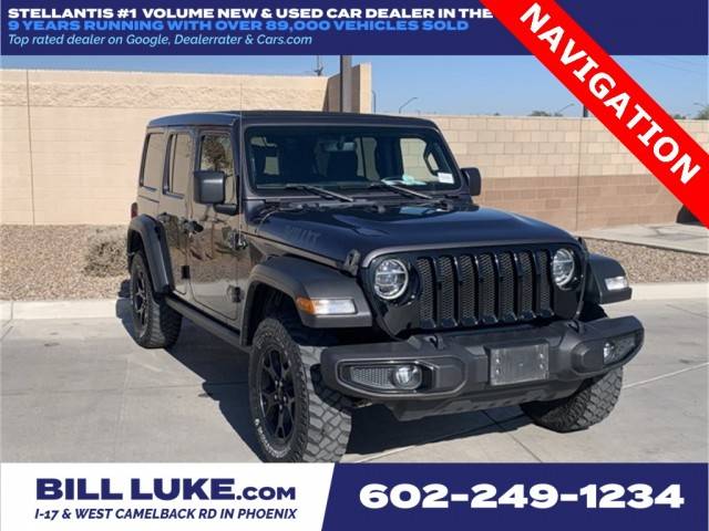 2021 Jeep Wrangler Unlimited Unlimited Willys 4WD photo