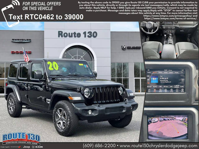 2020 Jeep Wrangler Unlimited Sport S 4WD photo