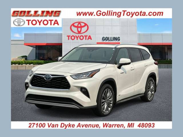 2021 Toyota Highlander Hybrid Platinum AWD photo