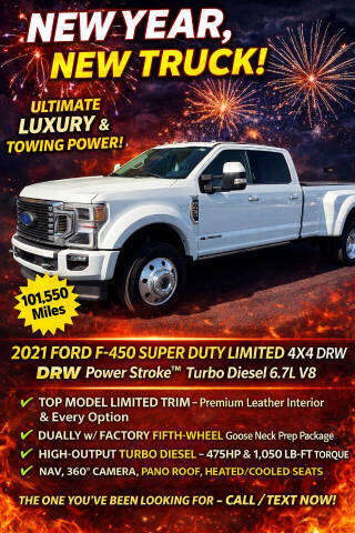 2021 Ford F-450 Super Duty Limited 4WD photo