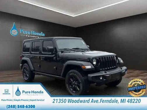 2021 Jeep Wrangler Unlimited Unlimited Willys Sport 4WD photo