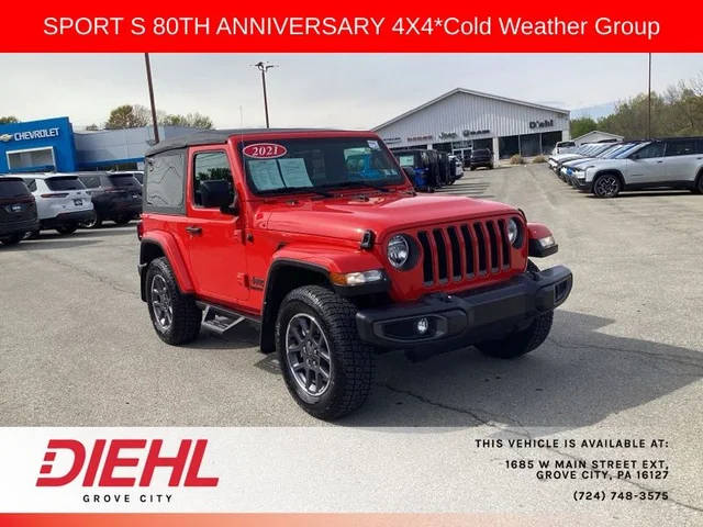 2021 Jeep Wrangler 80th Anniversary 4WD photo