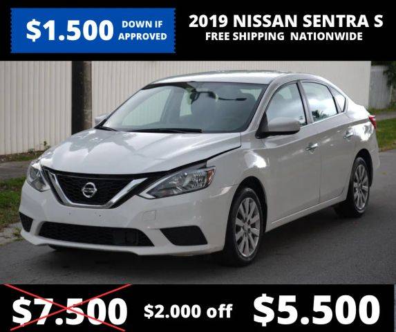 2019 Nissan Sentra S FWD photo