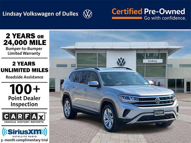 2021 Volkswagen Atlas 3.6L V6 SE w/Technology AWD photo