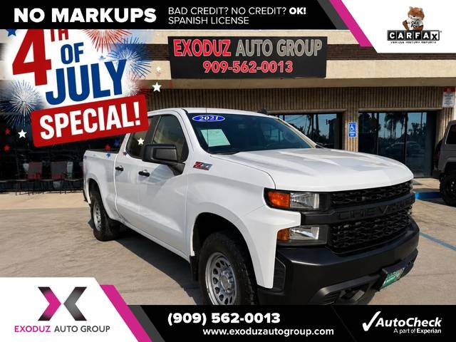 2021 Chevrolet Silverado 1500 Work Truck 4WD photo