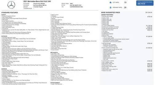 2021 Mercedes-Benz GLE-Class GLE 350 AWD photo