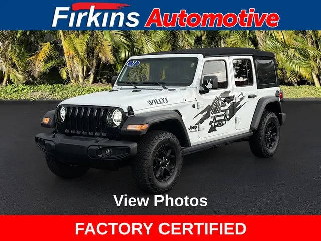 2021 Jeep Wrangler Unlimited Unlimited Willys 4WD photo