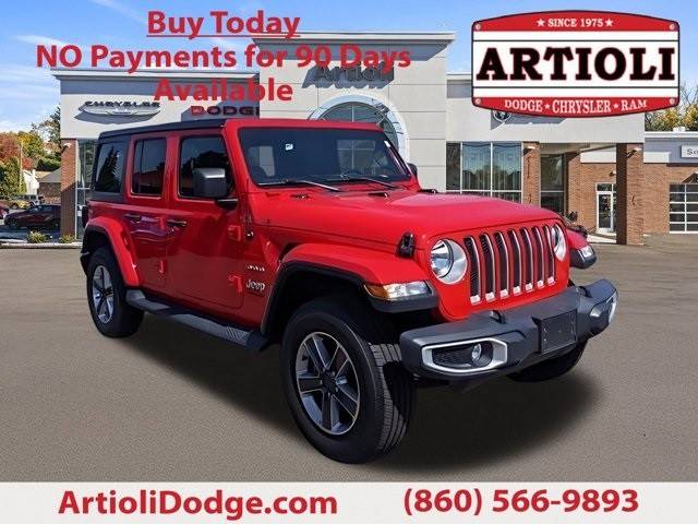 2020 Jeep Wrangler Unlimited Sahara 4WD photo