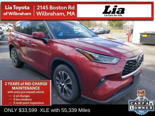 2021 Toyota Highlander XLE AWD photo
