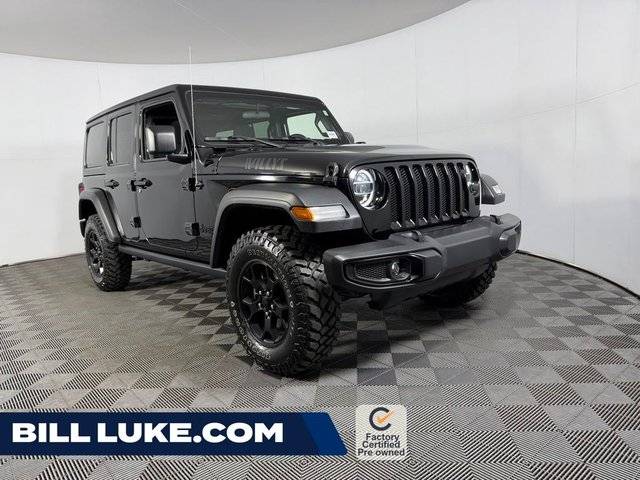 2021 Jeep Wrangler Unlimited Unlimited Willys 4WD photo
