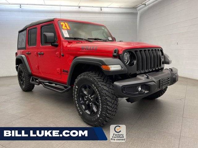 2021 Jeep Wrangler Unlimited Unlimited Willys 4WD photo