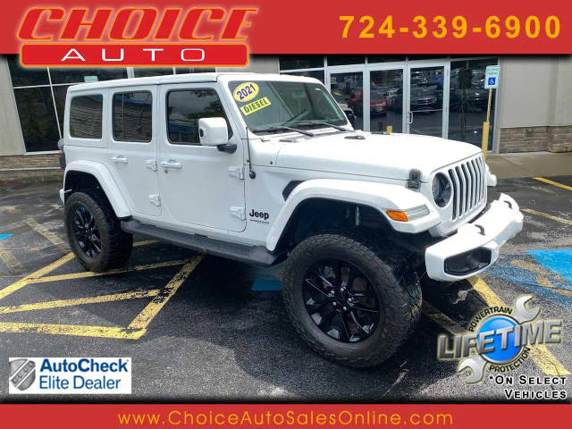 2021 Jeep Wrangler Unlimited Unlimited Sahara High Altitude 4WD photo