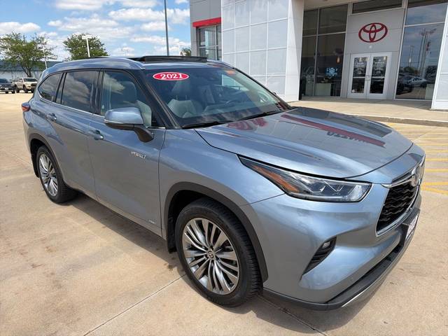 2021 Toyota Highlander Hybrid Platinum AWD photo