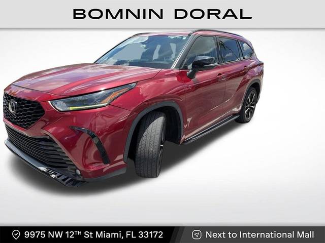 2021 Toyota Highlander XSE FWD photo