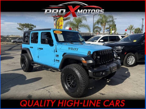 2021 Jeep Wrangler Unlimited Unlimited Willys 4WD photo