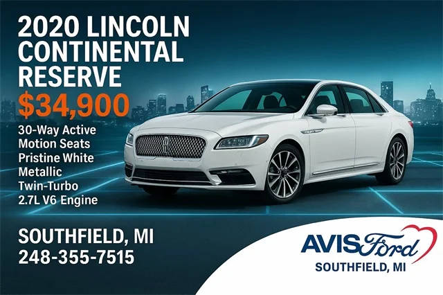 2020 Lincoln Continental Reserve AWD photo