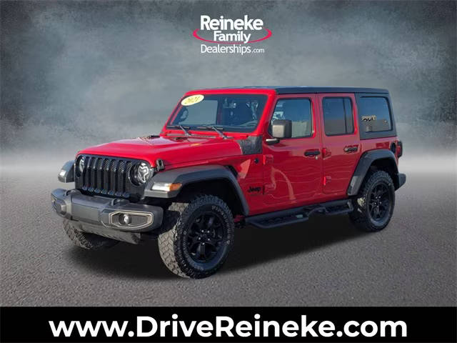 2021 Jeep Wrangler Unlimited Unlimited Willys 4WD photo