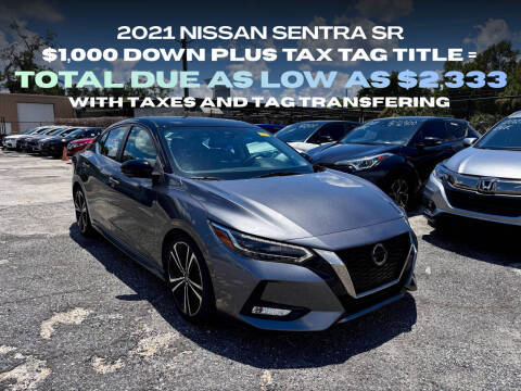 2021 Nissan Sentra SR FWD photo