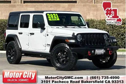 2021 Jeep Wrangler Unlimited Unlimited Willys Sport 4WD photo