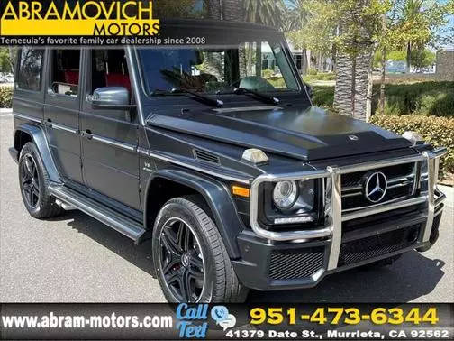 2018 Mercedes-Benz G-Class AMG G 63 AWD photo