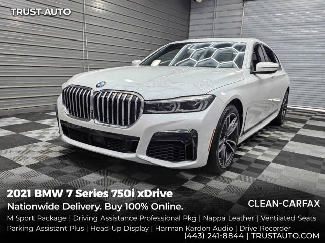2021 BMW 7 Series 750i xDrive AWD photo